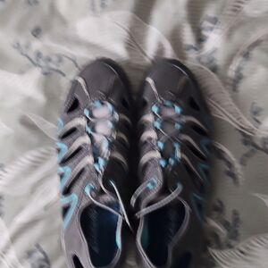 Eddie Bauer Turquoise and Black Women's Shoes